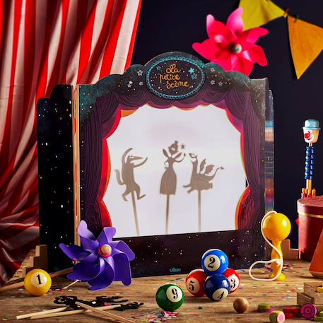 Théâtre des ombres Noir 4 - vertbaudet enfant 