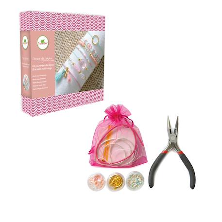 Bracelets multirangs art déco Rose 3 - vertbaudet enfant 