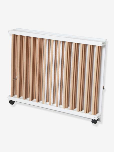 Parc en bois pliant bicolore naturel/blanc+blanc+naturel 4 - vertbaudet enfant 