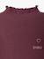 Sous-pull fille tricot prune+taupe 3 - vertbaudet enfant 