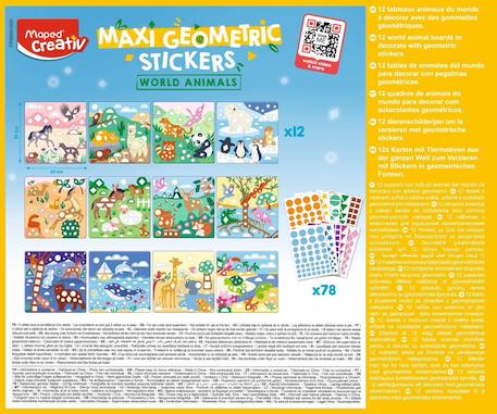 Activités de gommettes animaux Multi-coloured 5 - vertbaudet enfant 