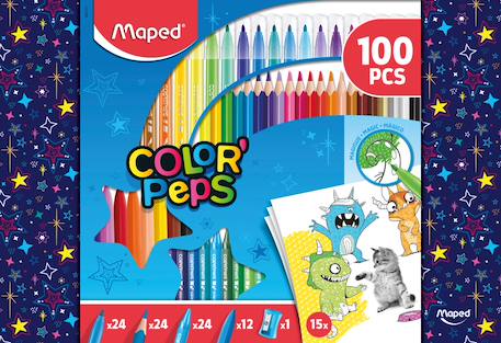 Kit de coloriage pour enfant Multi-coloured 2 - vertbaudet enfant 