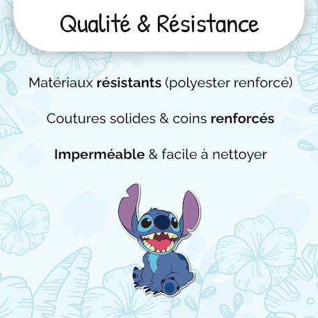 Cartable à roulettes 38 cm stitch – 2 compartiments – école primaire Bleu 6 - vertbaudet enfant 