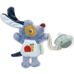 Puériculture-Doudou attache sucette jack mini ami de la nuit