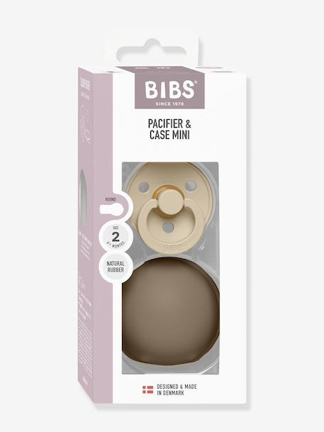 Sucette Colour et mini boîte beige+écru 1 - vertbaudet enfant 