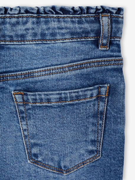 Jean slim morphologie fin bleu clair+bleu moyen 8 - vertbaudet enfant 