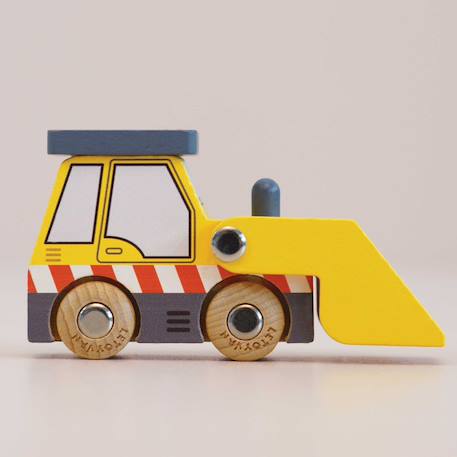 Bulldozer vince no 38 Jaune 4 - vertbaudet enfant 