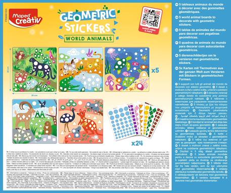 Coffret de gommettes pour enfants Multi-coloured 5 - vertbaudet enfant 
