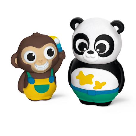 Coffret plâte moulage animaux Multi-coloured 2 - vertbaudet enfant 