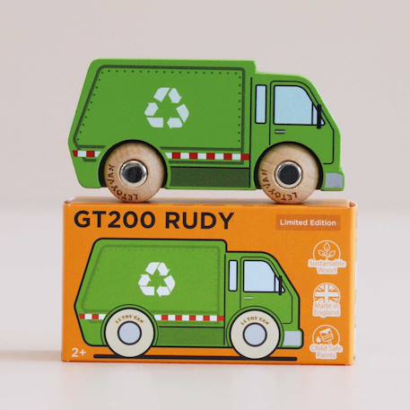 Camion de recyclage rudy no 36 Vert 2 - vertbaudet enfant 