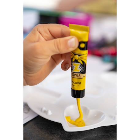 Palette de peinture en plastique Multi-coloured 4 - vertbaudet enfant 