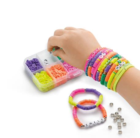 Kit création de bijoux néon Multi-coloured 2 - vertbaudet enfant 