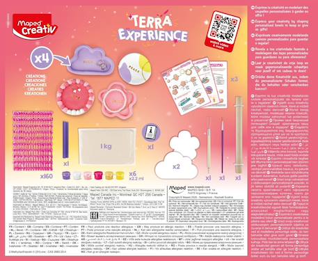 Coffret d'atelier de modelage Multi-coloured 5 - vertbaudet enfant 