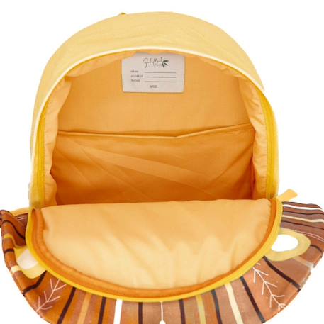 Sac à dos enfant format a4 Beige+Blanc+Bleu+Jaune+Orange+Rose+Rouge+Vert 22 - vertbaudet enfant 