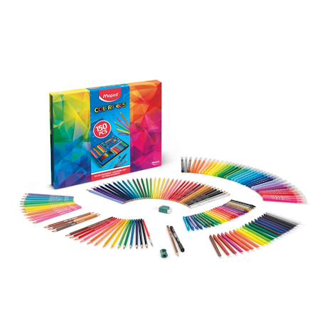 Coffret de coloriage pour enfant Multi-coloured 2 - vertbaudet enfant 