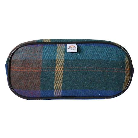 Trousse rectangulaire mixte tartan bleu Tartan bleu 4 - vertbaudet enfant 