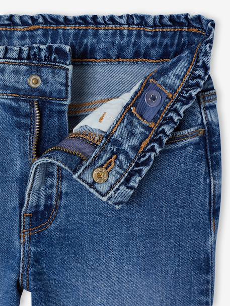 Jean slim morphologie fin bleu clair+bleu moyen 7 - vertbaudet enfant 