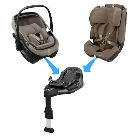 Maxi-cosi embase familyfix slide pro Black 2 - vertbaudet enfant 