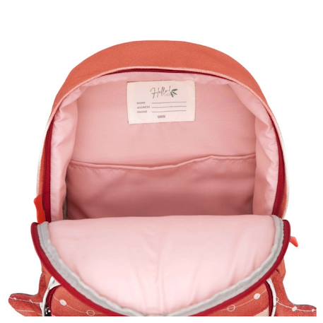 Sac à dos enfant format a4 Beige+Blanc+Bleu+Jaune+Orange+Rose+Rouge+Vert 39 - vertbaudet enfant 