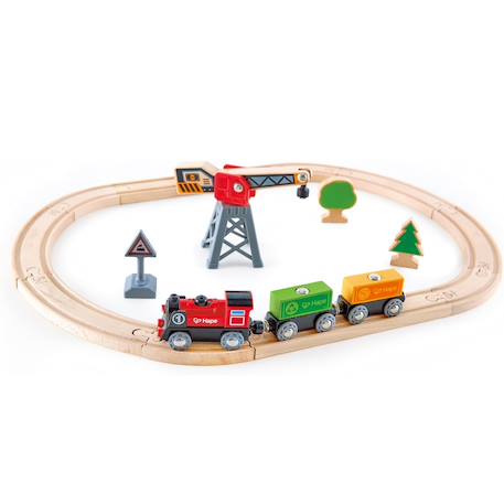 Circuit de train de marchandises Beige 2 - vertbaudet enfant 