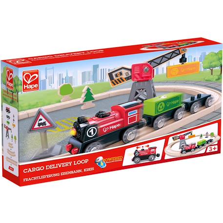 Circuit de train de marchandises Beige 1 - vertbaudet enfant 