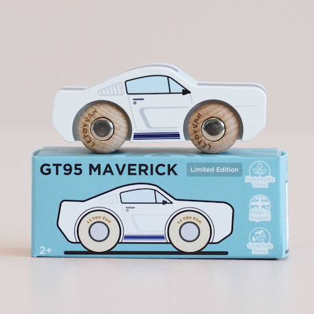 Voiture maverick no 17 Blanc 2 - vertbaudet enfant 