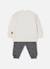Ensemble bébé garçon maille imprimé pingouins Blanc 2 - vertbaudet enfant 