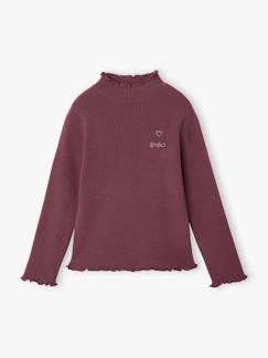 -Sous-pull fille tricot