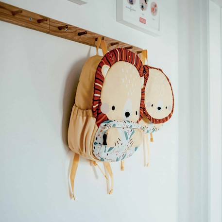 Sac à dos enfant format a4 Beige+Blanc+Bleu+Jaune+Orange+Rose+Rouge+Vert 24 - vertbaudet enfant 
