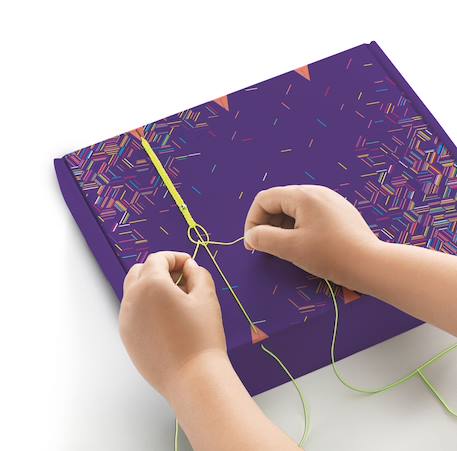 Kit création de bijoux néon Multi-coloured 4 - vertbaudet enfant 
