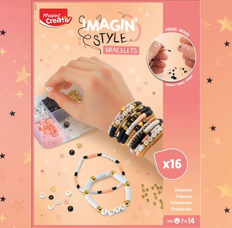 Kit création de bijoux Multi-coloured 4 - vertbaudet enfant 