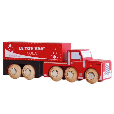 Camion toby no 33 Rouge 1 - vertbaudet enfant 