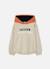 Sweat-shirt garçon molleton à capuche freedom Beige 2 - vertbaudet enfant 