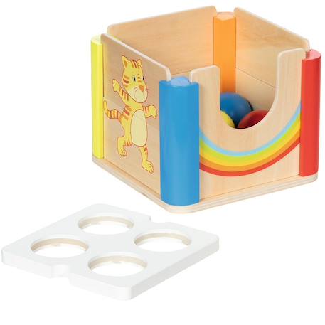 Jeu de maillet arc en ciel Beige 6 - vertbaudet enfant 