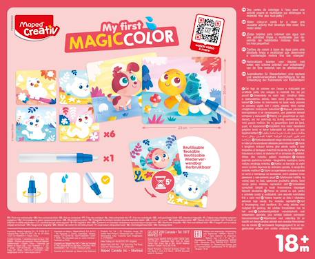 Cartes de coloriage à eau Multi-coloured 5 - vertbaudet enfant 