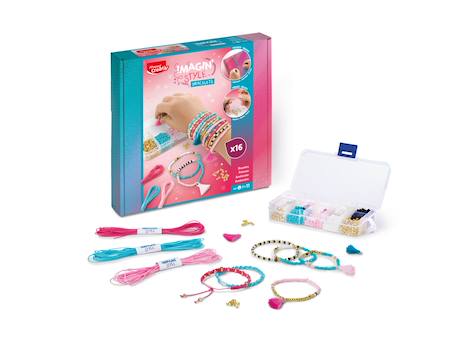 Coffret création de bijoux Multi-coloured 5 - vertbaudet enfant 