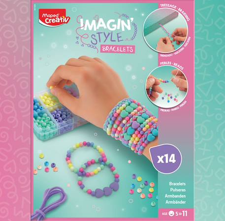 Kit création de bijoux bubble Multi-coloured 4 - vertbaudet enfant 