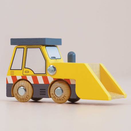 Bulldozer vince no 38 Jaune 3 - vertbaudet enfant 