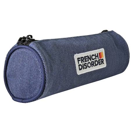 Garçon-Trousse ronde fille denim