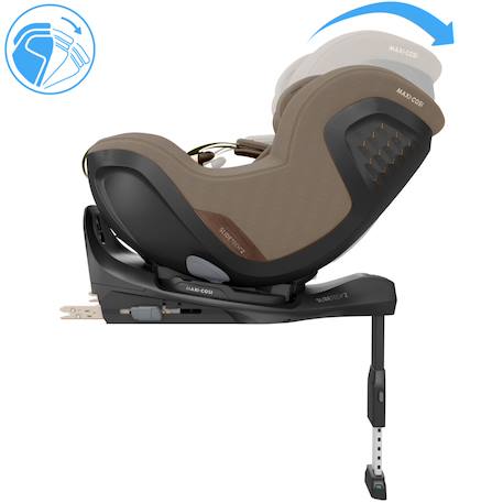 Maxi-cosi pearl slide pro coulissant et pivotant Authentic black+Authentic graphite+Authentic truffle 15 - vertbaudet enfant 