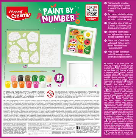 Peinture au numéro pour enfant Multi-coloured 6 - vertbaudet enfant 
