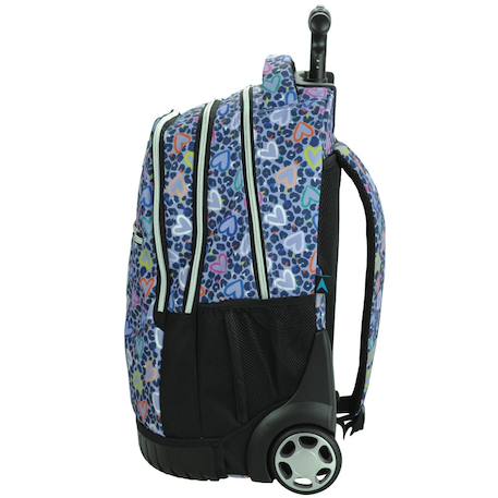 Cartable à roulettes fille zoo coeur Zoo coeur 4 - vertbaudet enfant 