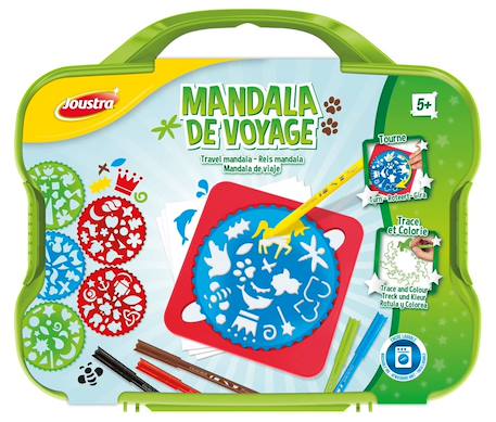 Mallette mandala de voyage Multi-coloured 3 - vertbaudet enfant 