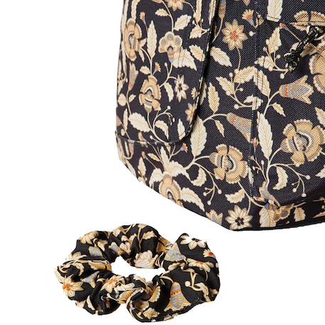 Sac à dos fille double dome avec chouchou Black 4 - vertbaudet enfant 