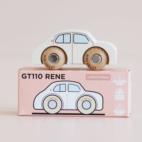 Voiture rené no 20 Blanc 2 - vertbaudet enfant 