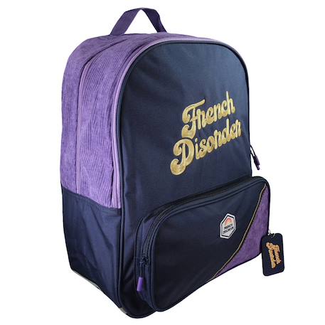 Sac à dos fille Colorblock violet 1 - vertbaudet enfant 