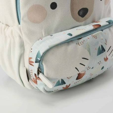 Sac à dos enfant format a4 Beige+Blanc+Bleu+Jaune+Orange+Rose+Rouge+Vert 12 - vertbaudet enfant 