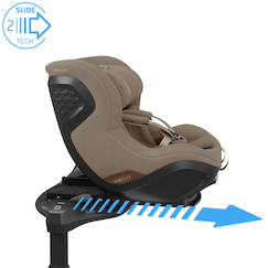 Puériculture-Siège-auto-Groupe 0 +/1(de 0 à 18 kg) 0-4 ans-Maxi-cosi pearl slide pro coulissant et pivotant