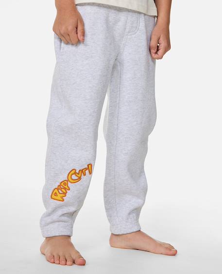 Pantalon de jogging ride the wave garçon Light grey heather 4 - vertbaudet enfant 