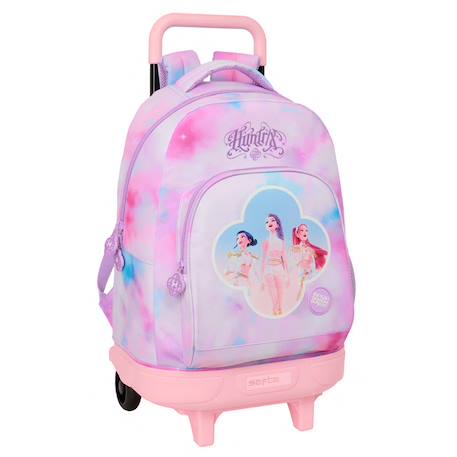Fille-Cartable à roulettes fille kpop demon hunters 1 compartiment
